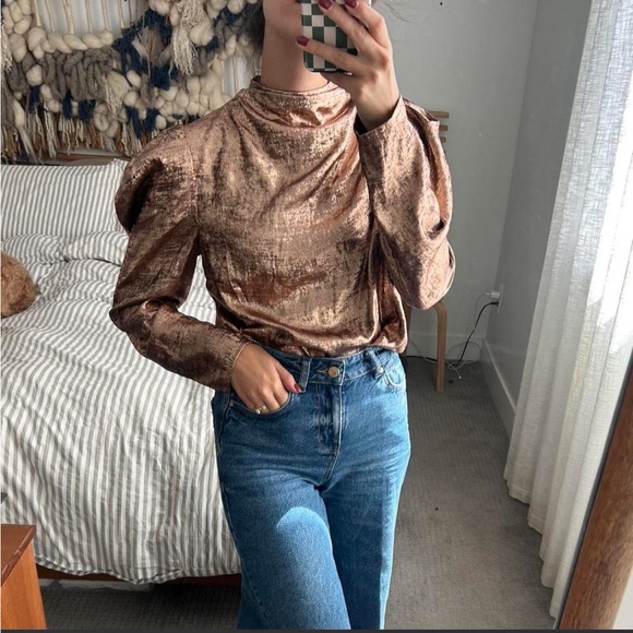 Future Collective Tops - Future Collective Metallic Top | Small